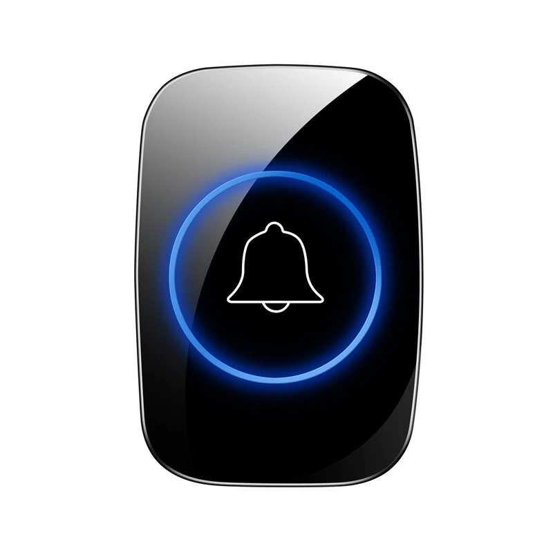 Wireless Doorbell NO battery Waterproof EU Plug LED Light 300M Long Range Smart 433MHz — view 3
