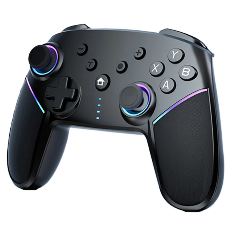 Wireless Gaming Controller bluetooth Gamepad 1000mAh 6-Axis Gyro Turbo Vibration for Switch Pro PC Steam Android — Pricio