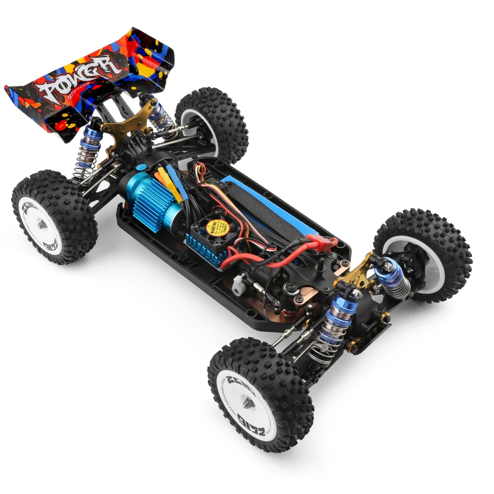 Wltoys 124007 1/12 2.4G 4WD Brushless RC Car 75km/h Off-Road Speed Racing Vehicles Models RTR Toys — view 2