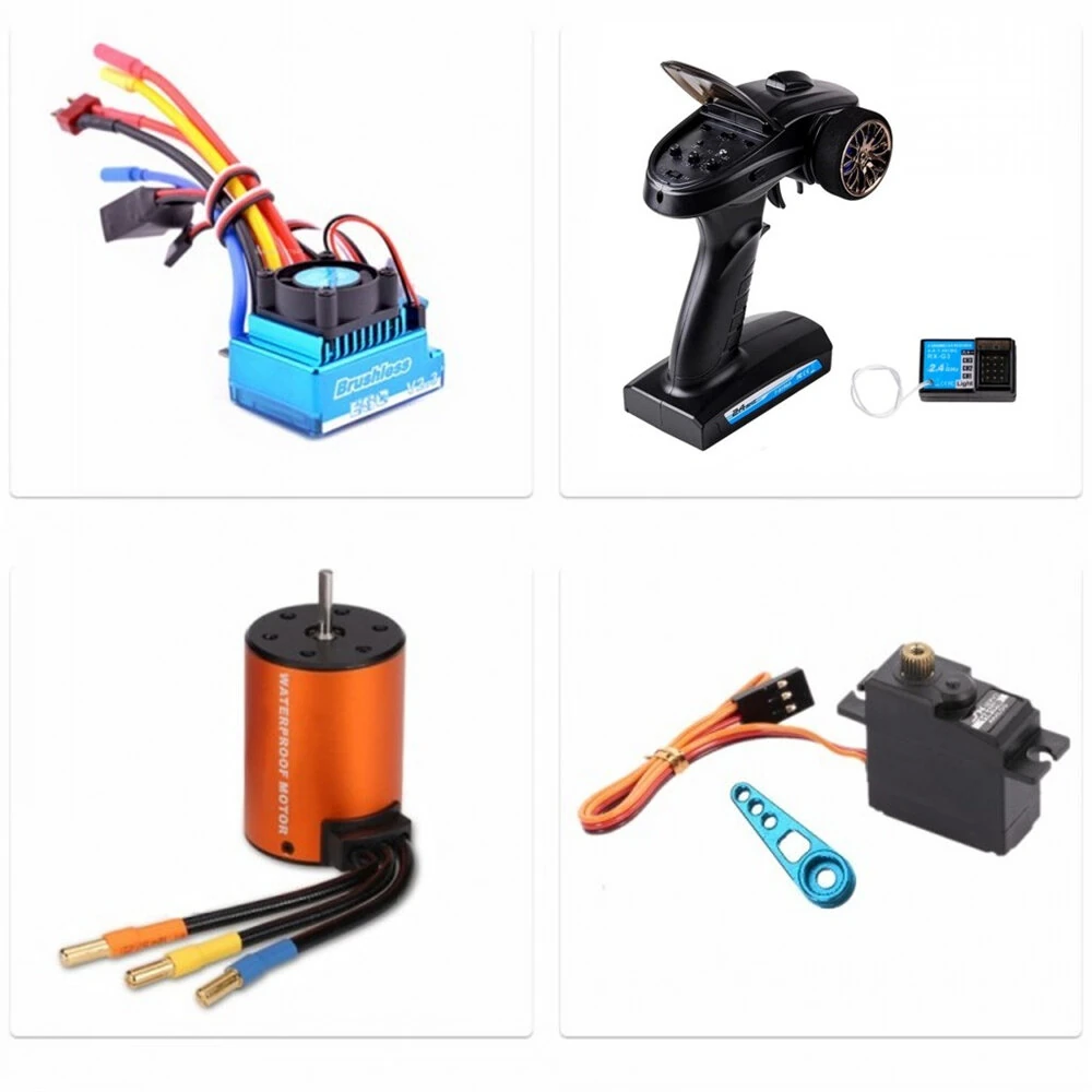 Wltoys 144001 124018 124019 RC Car Upgraded Parts — view 2