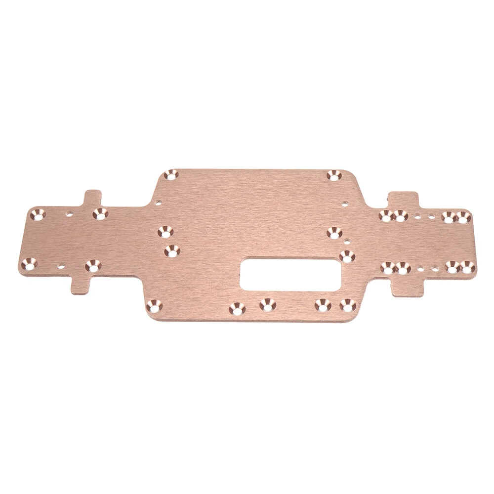 Wltoys 284161 1/28 RC Car Metal Chassis Bottom Plate 2555 Vehicles Models Spare Parts — view 3