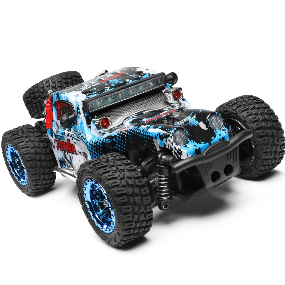 Wltoys 284161 RTR 1/28 2.4G 4WD RC Car Off-Road Climbing High Speed LED Light Truck Full Proportional Vehicles Models Toys — view 5