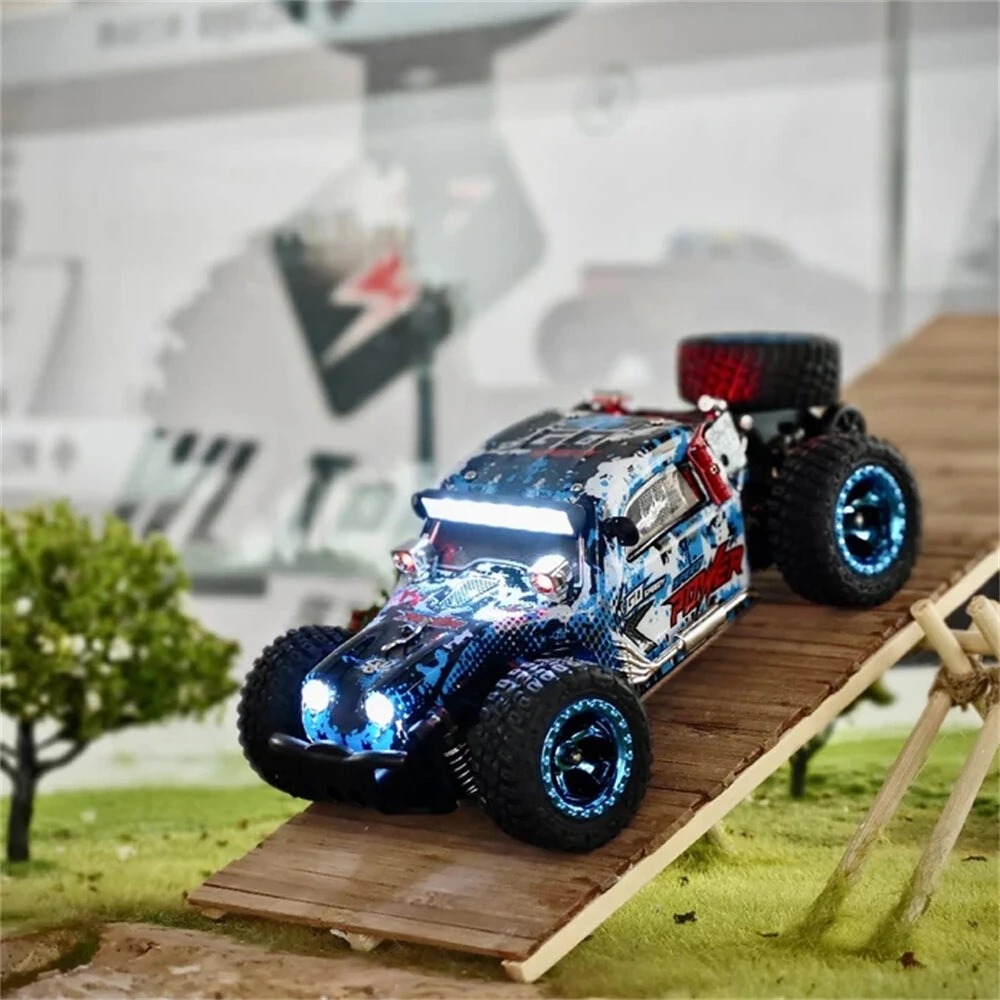 Wltoys 284161 RTR 1/28 2.4G 4WD RC Car Off-Road Climbing High Speed LED Light Truck Full Proportional Vehicles Models Toys — view 9