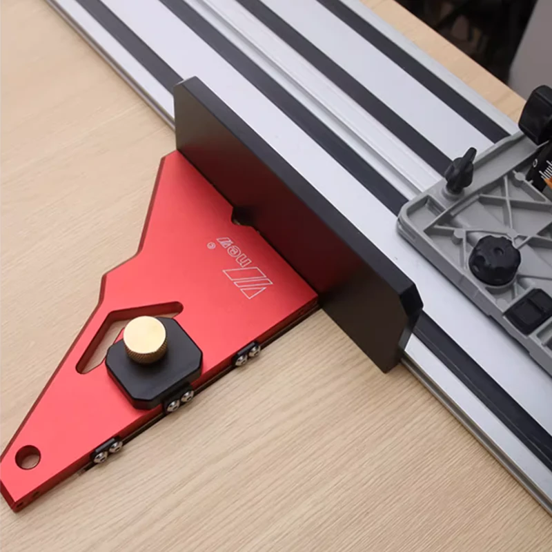 Wnew Table Saw Jig Square Precision Crosscut Sled Tool Push Board 90° Right Angle Corrector Precise Cutting and Workpiece Stability — view 3