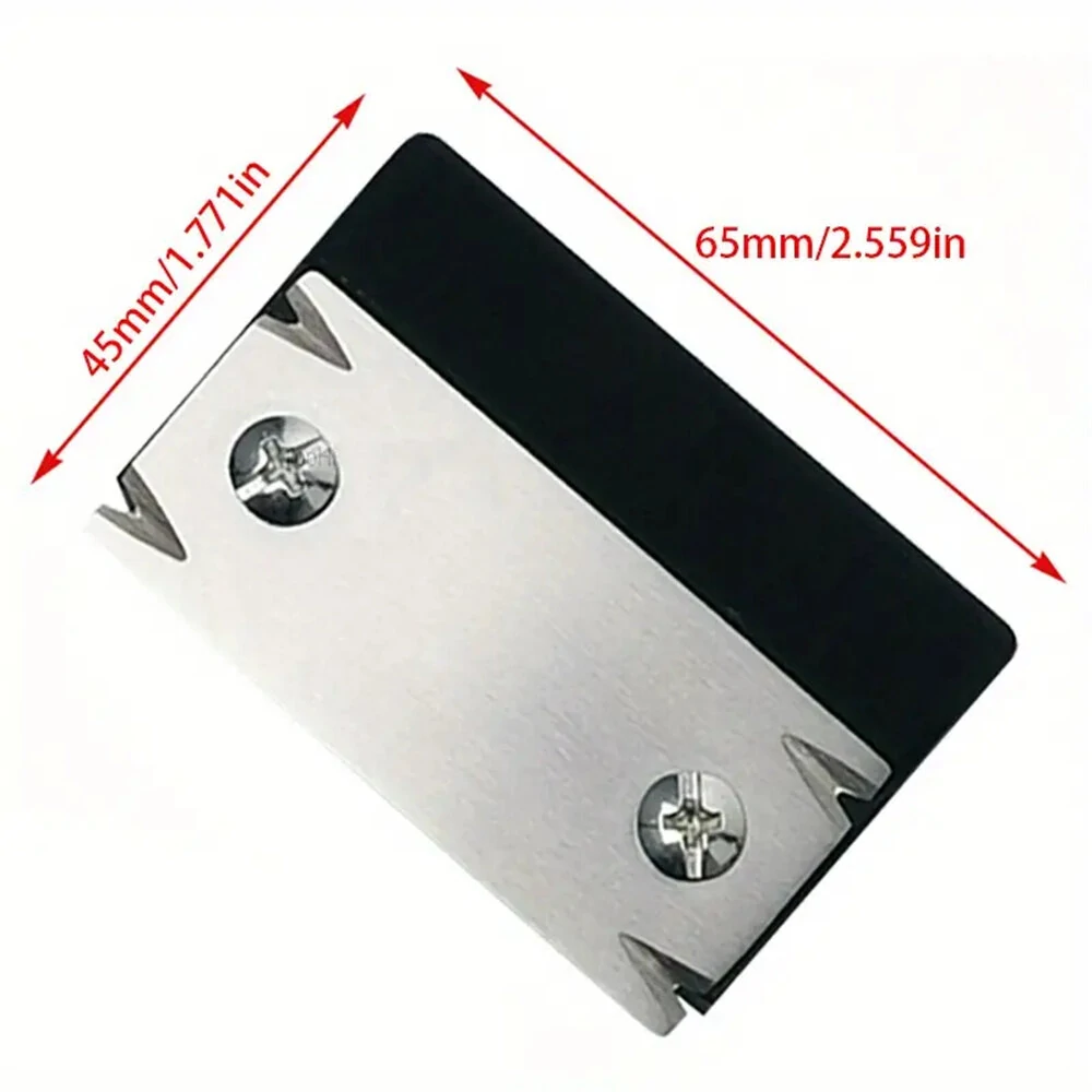 Wood Chamfer Plane Edge Banding Trimmer Veneer Edge Trimmer Burr Scraper for Woodworking — view 7