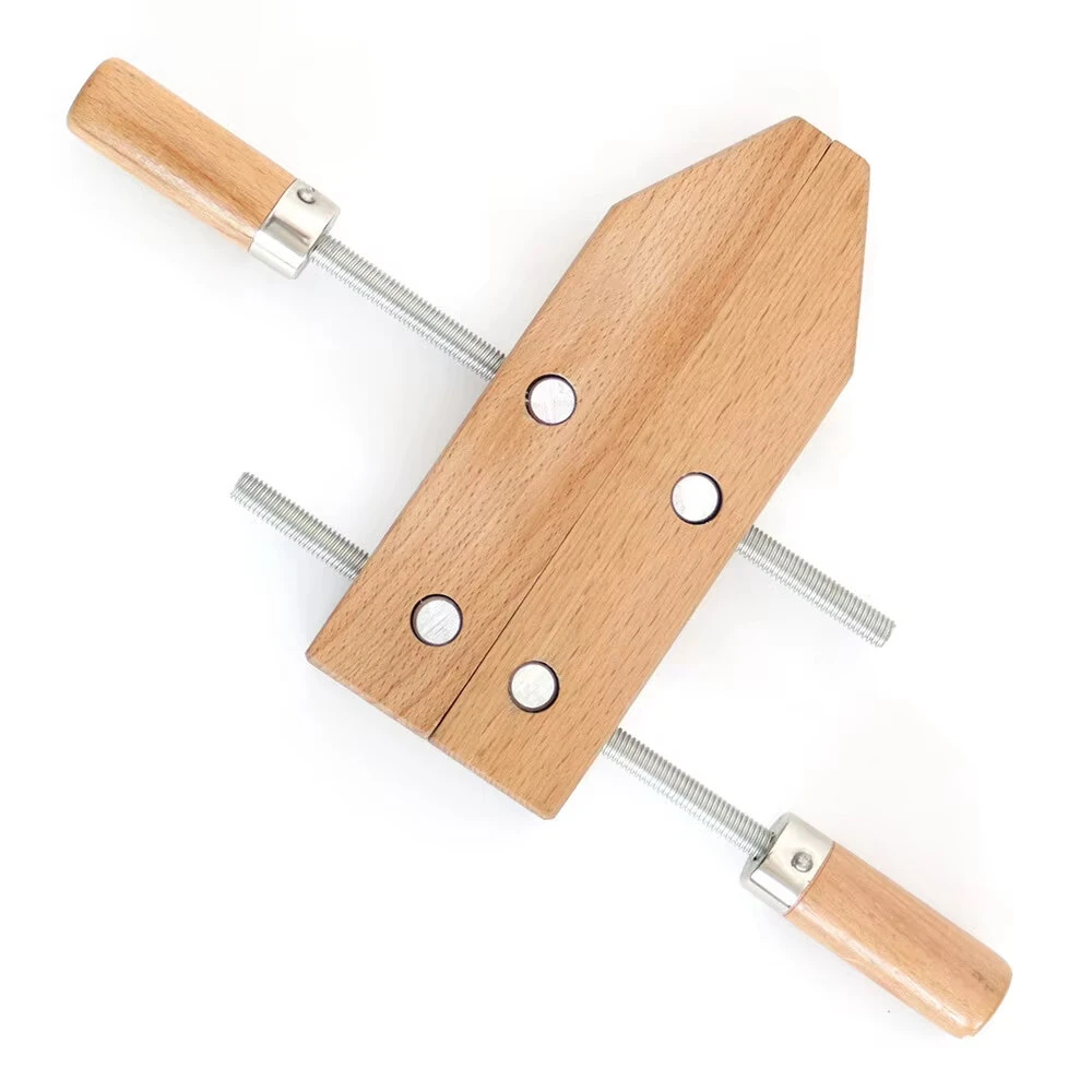 Wood Hand Screw Clamp Adjustable Wooden Handle 8/10 Inch Parallel Jaw Hardwood Construction Professional Woodworking Tool — view 7