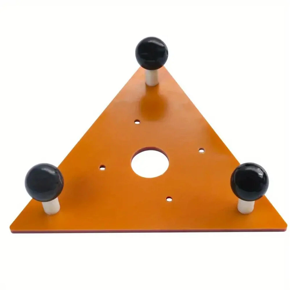 Woodworking Milling Groove Balance Board Flip Plate Trimming Machine Router Base Triangular Plate For Slotting And Chamfering — view 9