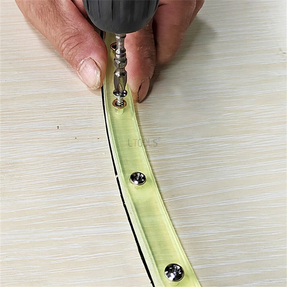 Woodworking Profiling Strip Flexible Curve Template Adjustable and Fixed Complex Shape Contour Woodworking Tool Templates Guide — view 4