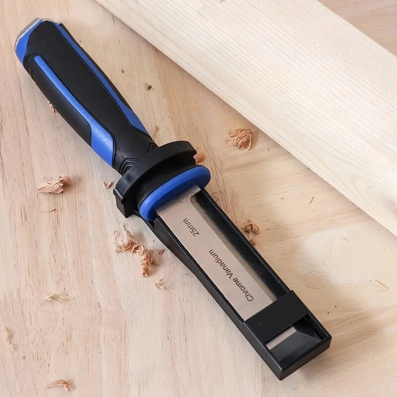 Woodworking Right Angle Chisel Hand Chisel with Hammer Function Multi-functional Slotting Chisel Flat Chisel Carpenter Carving — RUITOOL
