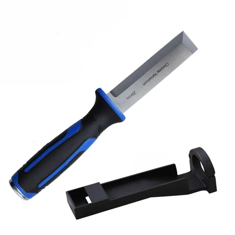 Woodworking Right Angle Chisel Hand Chisel with Hammer Function Multi-functional Slotting Chisel Flat Chisel Carpenter Carving — view 4