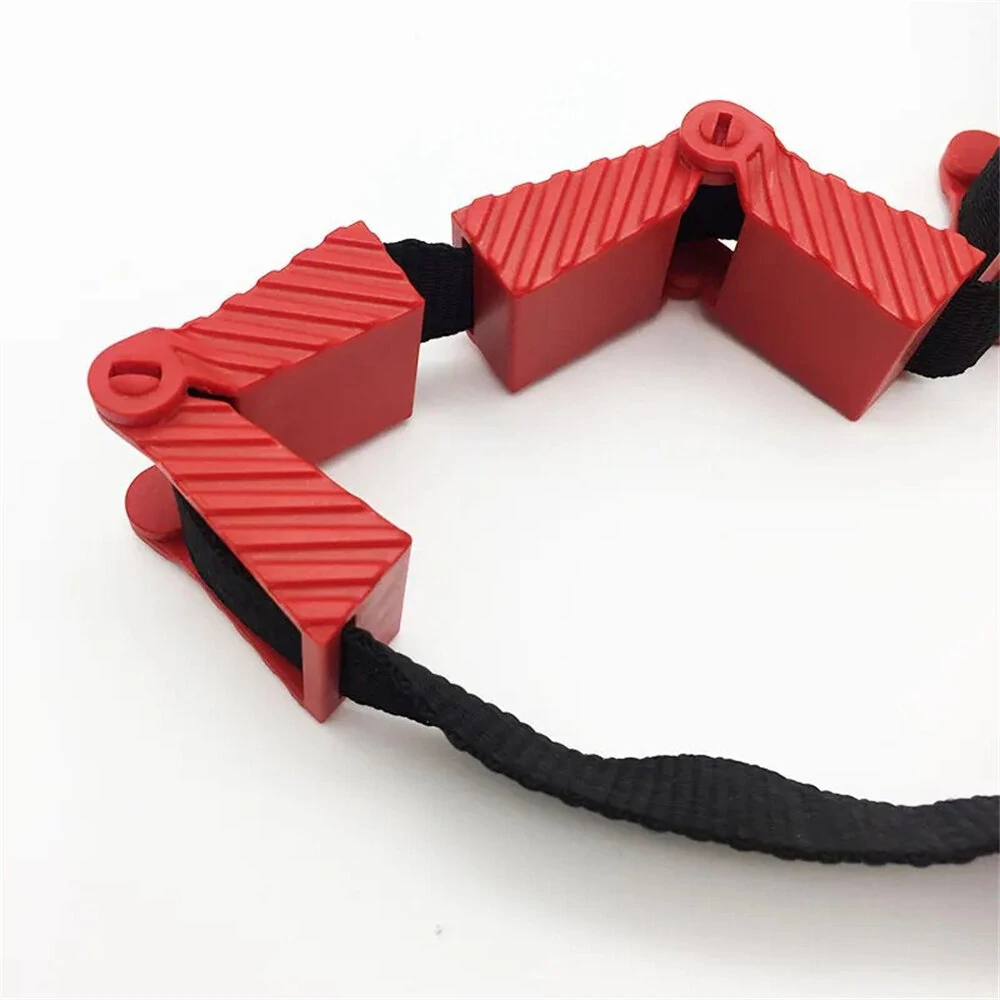 Woodworking Soft Belt Strap Clamp Versatile with Foldable Clamping Blocks Ideal for DIY Projects Round Frame and Irregular Shape Clamping — view 6