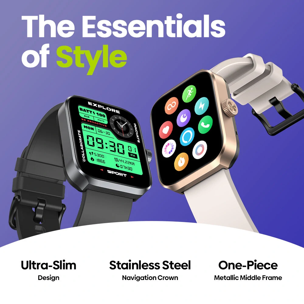 [World Premiere]Zeblaze Beyond 3 Plus Built-in GPS & Route Import 1.78 inch AMOLED 3 ATM Swimming Stainless Steel Navigation Crown Lightweight Heatlh Monitoring Smart Watch — view 7