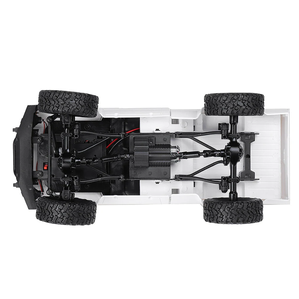 WPL C24 1/16 2.4G 4WD Crawler RTR Truck RC Car Full Proportional Control Two Battery — view 7