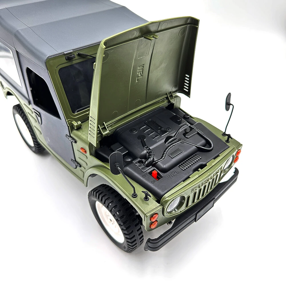 WPL C84 1/10 2.4G 4WD RTR RC Car For SUZUKI JIMNY Truck Crawler Vehicle Models Toy Proportional Control — view 7