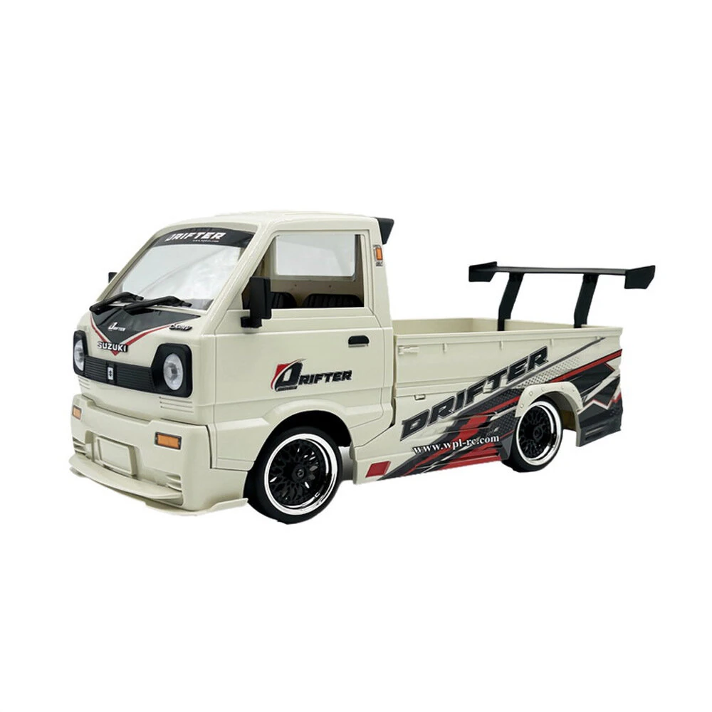 WPL D14S MINI 1/10 2.4G 4WD Full Scale Brushless On-Road Electric RC Car Truck Vehicle Models With Surround — WPL