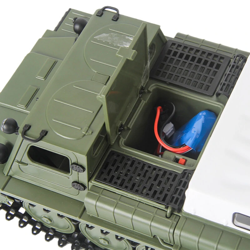 WPL E1 Crawler Transport Remote Control Vehicle RC Tank Car Full Propotional Control — view 10