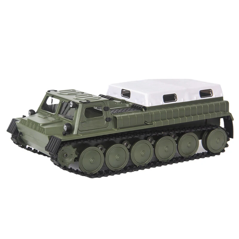 WPL E1 Crawler Transport Remote Control Vehicle RC Tank Car Full Propotional Control — view 11