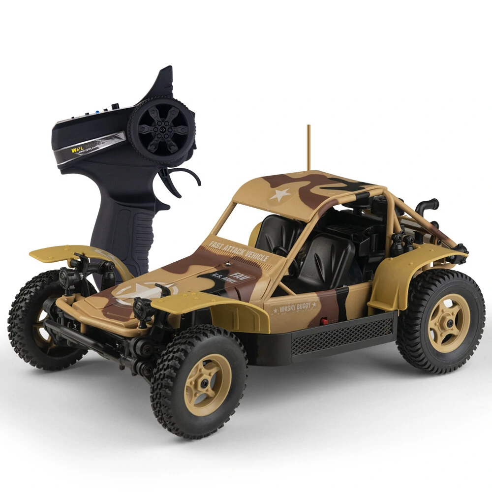 WPL WP14 RTR 1/16 2.4G 4WD RC Car Off-Road Truck Full Proportional Fast Attack Vehicles Model Toys — WPL