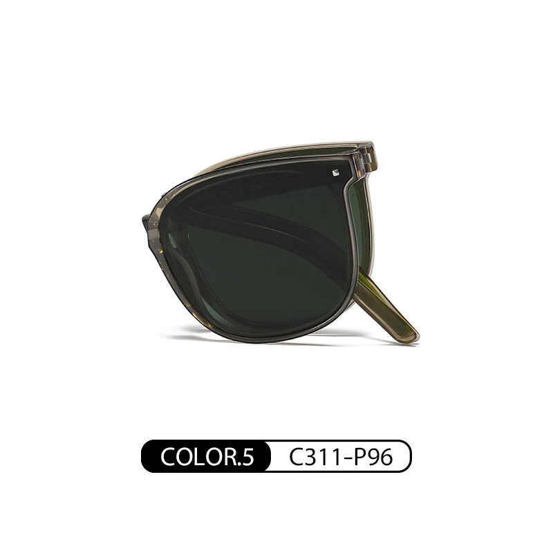 WT7901 Folding Polarized Sunglasses UV400 Protection Lightweight TR90 Frame Compact Travel Design Anti Scratch Lens Fashion Classic Sun Glasses — view 8