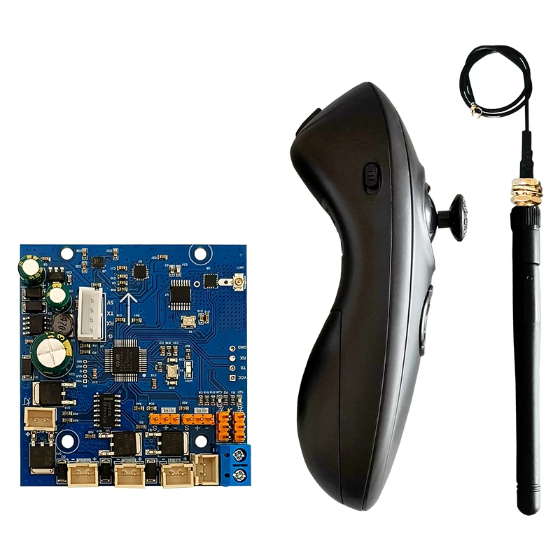 WUZHI Brushless Nesting Boat Remote Controller RXG4P TXG3 High Speed Bidirectional Communication Gyroscope Compass Interface Control Model 12V 24V