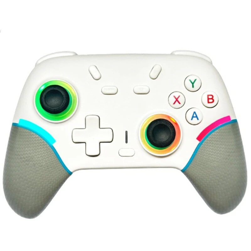 X9 Tri-mode Wireless Gaming Controller with RGB Lighting Programmable Back Buttons Dual Vibration for PC Switch iOS Android PS3 Gamepad — view 2