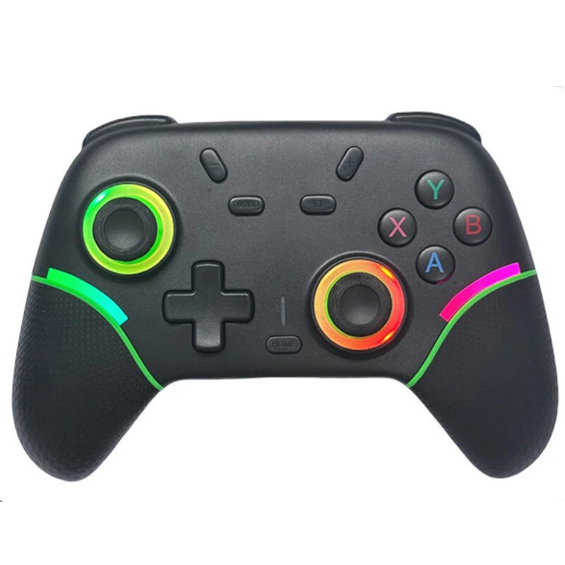 X9 Tri-mode Wireless Gaming Controller with RGB Lighting Programmable Back Buttons Dual Vibration for PC Switch iOS Android PS3 Gamepad — view 8