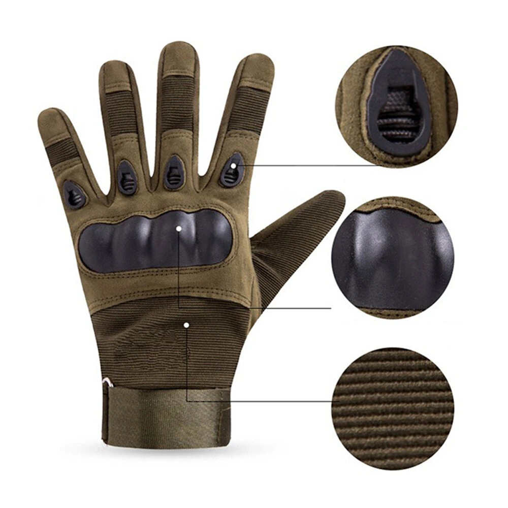XANES 1 Pair Winter Warm Outdoor Sports Tactical Gloves Locomotive Military Fans Hobby Outdoor Tactical Gear for Climbing Riding Fishing — view 6