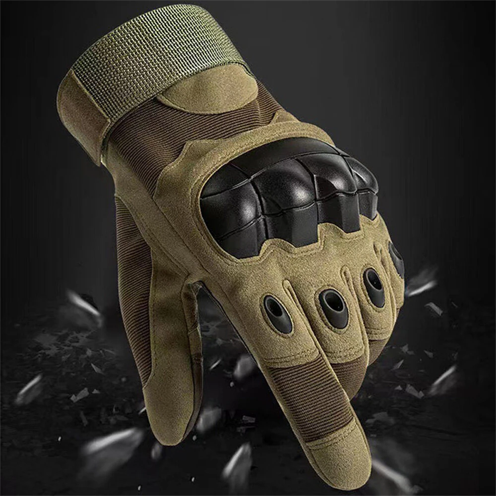 XANES 1 Pair Winter Warm Outdoor Sports Tactical Gloves Locomotive Military Fans Hobby Outdoor Tactical Gear for Climbing Riding Fishing — view 7