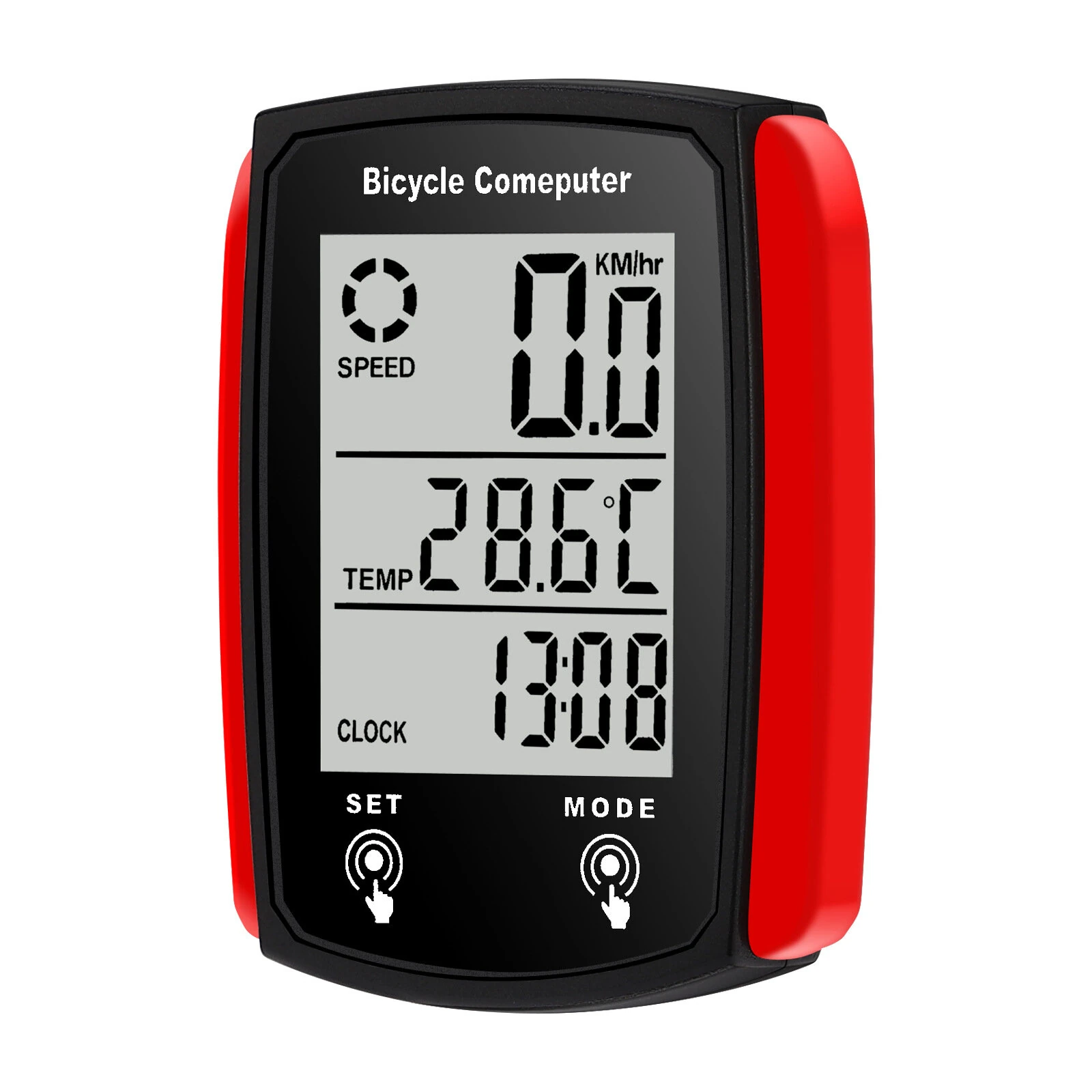 XANES Bicycle Computer LCD Digital Wired Cycling Computer Speedometer Bike Speed Odometer With Backlight bike Accessories — view 8
