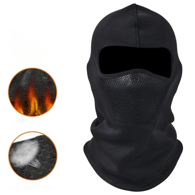 XANES Outdoor Cycling Mask Winter Thermal Full Face Bike Protective Mask Windproof for Riding Skiing Fishing Hunting — XANES