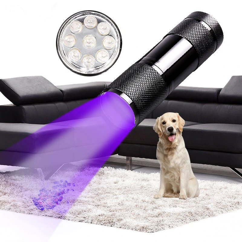 XANES U01 9x LED Violet Light Multifunction UV LED Flashlight Fluorescence Detection Pen AAA — Bikight