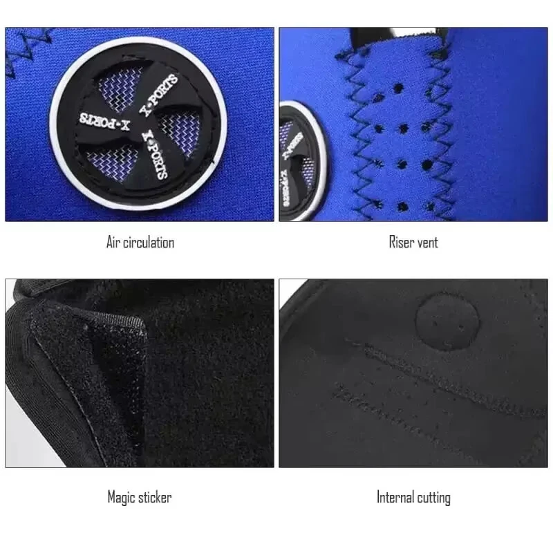 XANES  Warm Velvet Windproof Sports Scarf Headwear Outdoor Running Climbing Snowboard Skiing Motorcycle Bike Mask — view 4