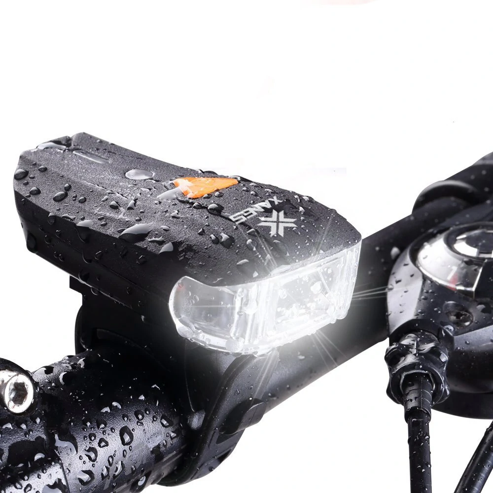 XANES® Bike Light Set 600LM XPG + 2 LED Bicycle Headlight 5 Modes USB Charging with 4 Modes Taillight Warning Light — view 3