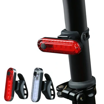 XANES® Bike Taillight Portable Super Bright 4 Modes USB Rechargeable Safety Warning Rear light for MTB Road Bicycle Electric Bike — XANES