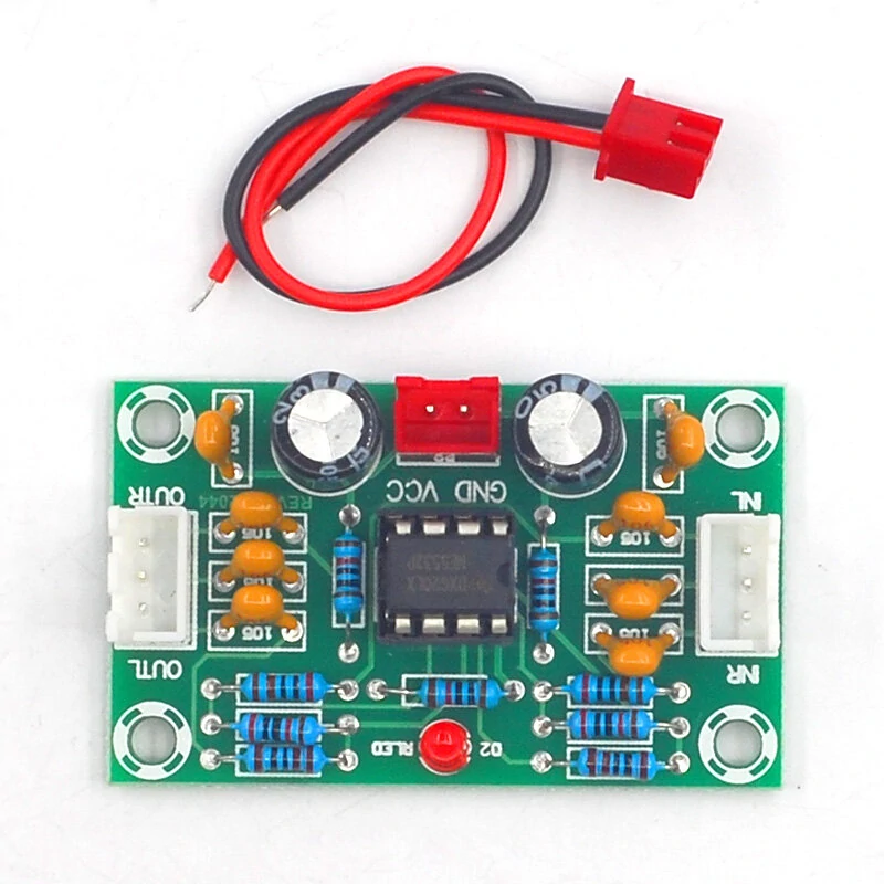XH-A902 Audio Operational Preamplifier Board Module NE5532 Amplifier Front Panel Digital Tone Board Wide Voltage Module Board