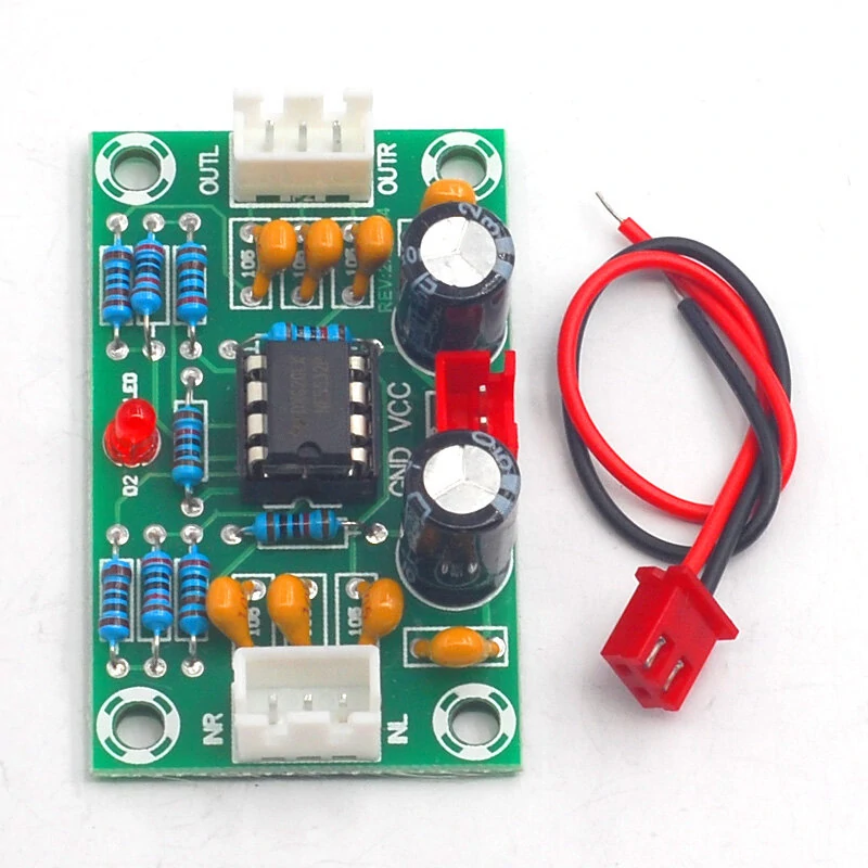 XH-A902 Audio Operational Preamplifier Board Module NE5532 Amplifier Front Panel Digital Tone Board Wide Voltage Module Board — view 4