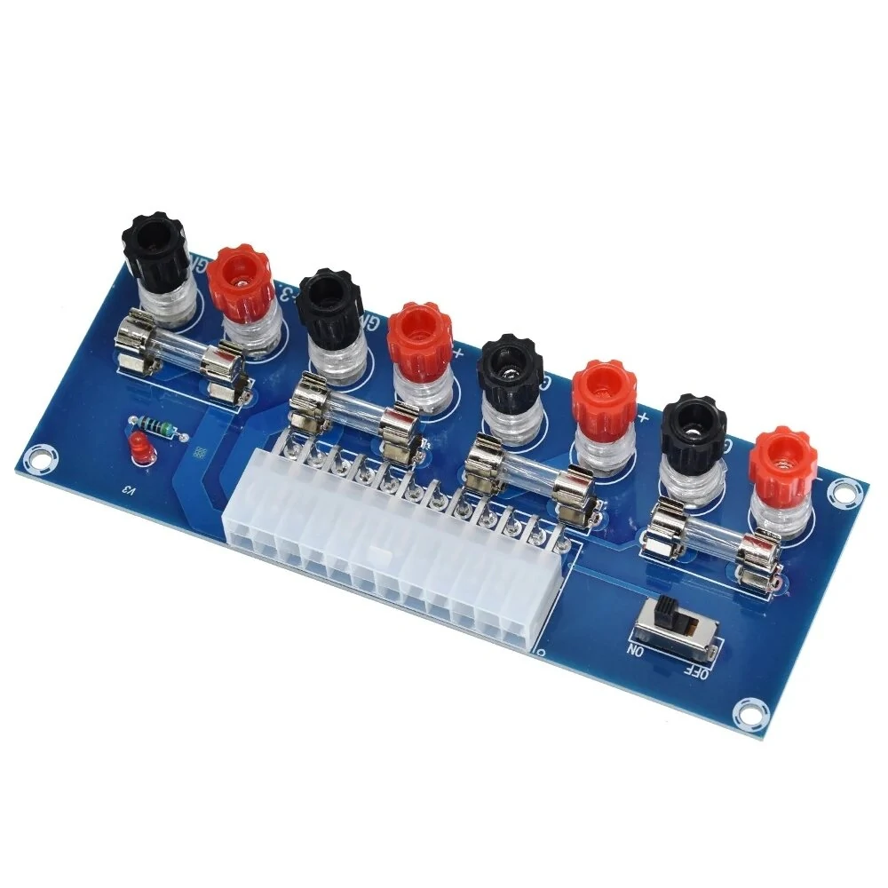XH-M229 Desktop PC Chassis Power ATX Transfer to Adapter Board Power Supply Circuit Outlet Module 24Pin Output Terminal 24 Pins — view 5