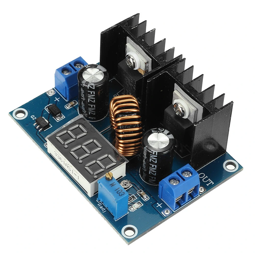 XH-M404 DC 4-40V 8A Voltage Regulator Module Digital PWM Adjustabl DC-DC Step Down Voltage Regulator DC XL4016E1 — view 5