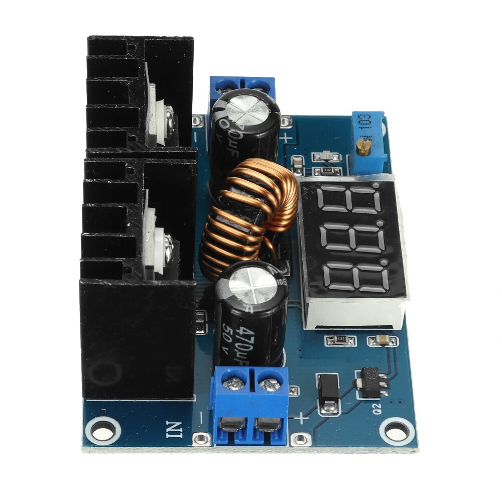 XH-M404 DC 4-40V 8A Voltage Regulator Module Digital PWM Adjustabl DC-DC Step Down Voltage Regulator DC XL4016E1 — view 6