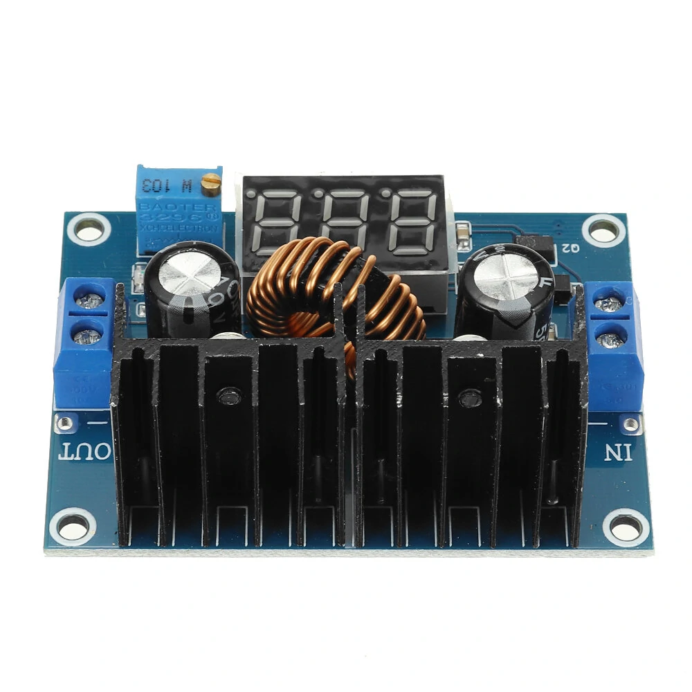 XH-M404 DC 4-40V 8A Voltage Regulator Module Digital PWM Adjustabl DC-DC Step Down Voltage Regulator DC XL4016E1 — view 9