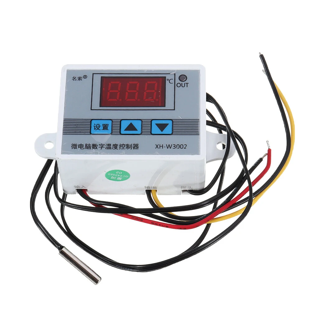 XH-W3002 Micro Digital Thermostat High Precision Temperature Control Switch Heating and Cooling Accuracy 0.1 — view 4