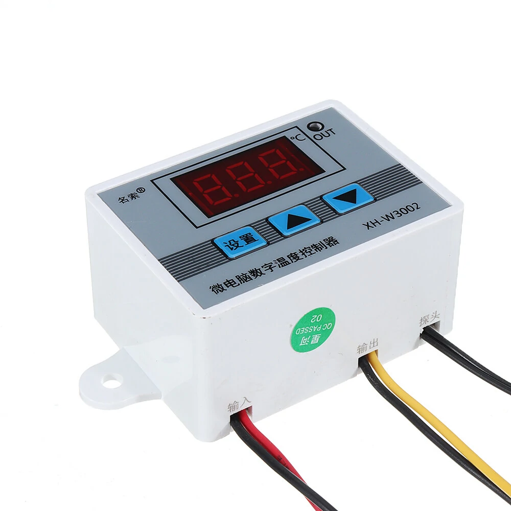 XH-W3002 Micro Digital Thermostat High Precision Temperature Control Switch Heating and Cooling Accuracy 0.1 — view 8