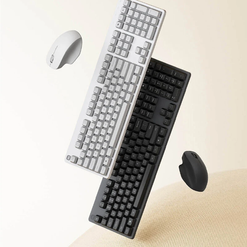 Xiaomi 108-Keys Wireless Keyboard and Mouse Set with Palm Rest 2.4G Wireless Keyboards and 1200DPI Ergonomics Mouse Combo — view 4