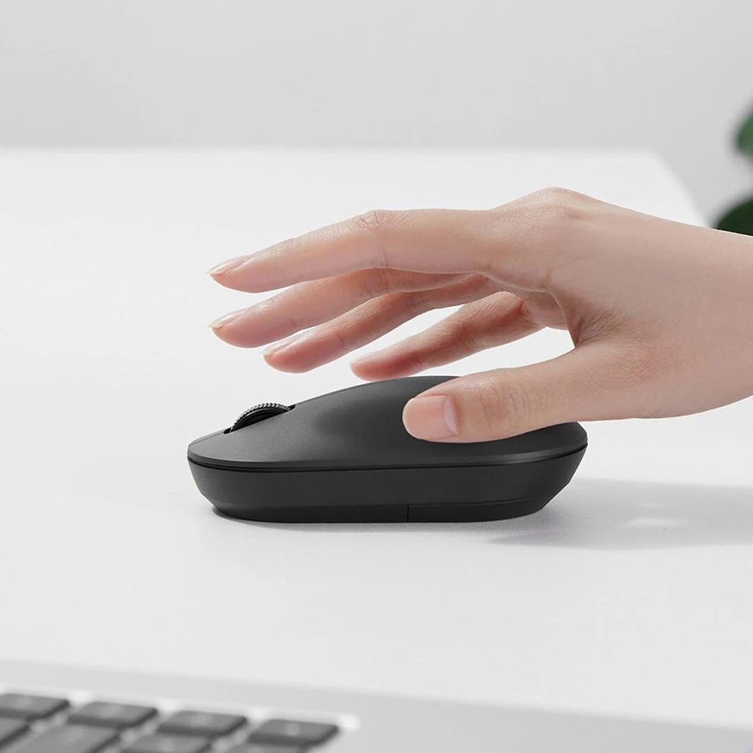 Xiaomi Lite 2 2.4G Wireless Mouse 1000DPI TTC Micro Switch 45g Lightweight Home Office Mice for Desktop Laptop Computer — view 5