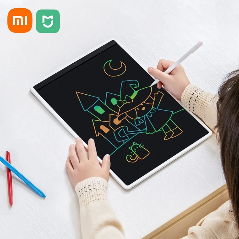 Xiaomi Mijia 10"/13.5" LCD Writing Color Tablet With Pen Digital Drawing Electronic Handwriting Pad Message Colorful Graphic Board — view 2
