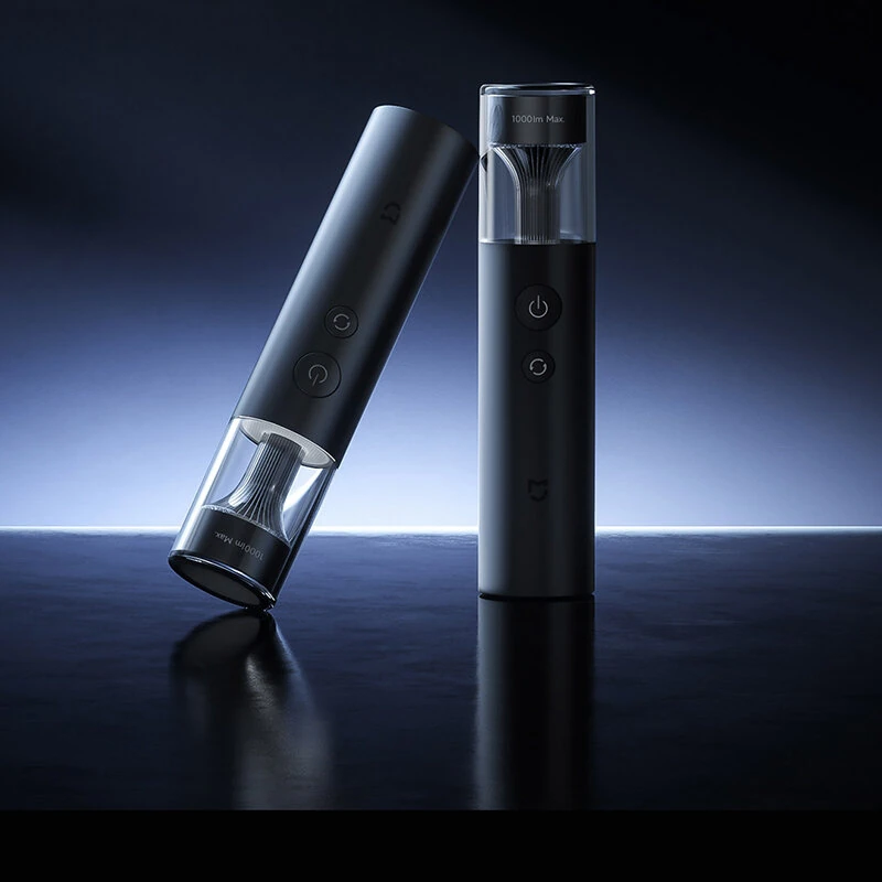 XIAOMI Mijia 2in1 1000LM Strong Flashlight Dual Color Mood Light Reading Lamp, 3100mAh USB Rechargeable Multi Functional LED Torch, Portable For Outdoor Camping Fishing Walking — view 3