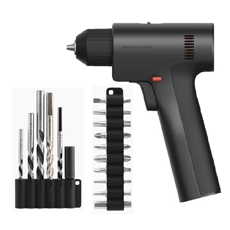 Xiaomi Mijia Brushless Electric Drill 2 50Nm Torque 1900mAh Battery Type-C Wood metal Concrete Multi-functional Smart Power Tool Adjustable Speed High-performance Motor — Xiaomi