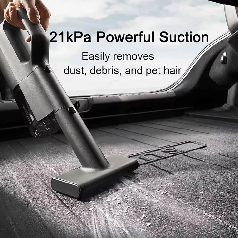XIAOMI MIJIA Cordless Handheld Vacuum Cleaner 21kPa Powerful Suction 5-Stage Filtration Brushless Motor 2400mAh Battery Pack for Car and Home Cleaning — view 6