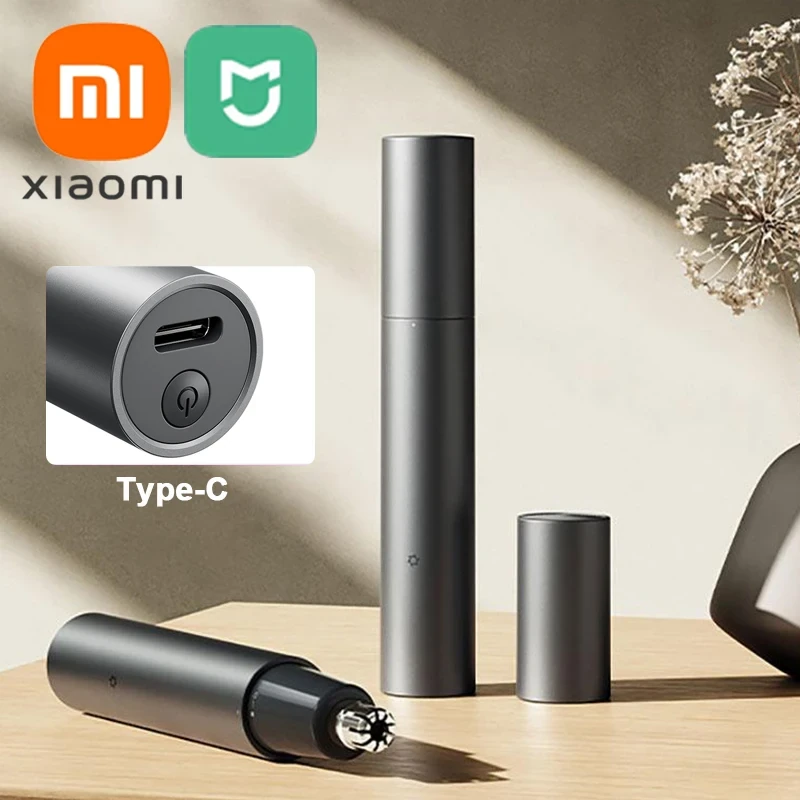 Xiaomi MIJIA Electric Nose Hair Trimmer Rechargeable Nose Hair Trimmer Blade Magnetic Suction Detachable Washable — view 2