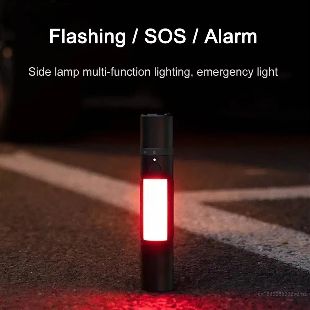 Xiaomi Mijia Multi-functional LED Flashlight Zoomable Ultra Bright Torch Window Breaker 3100mAh Lithium Battery 1000lm Strong Light Safety Belt Cutter Car Emergency Light — view 9